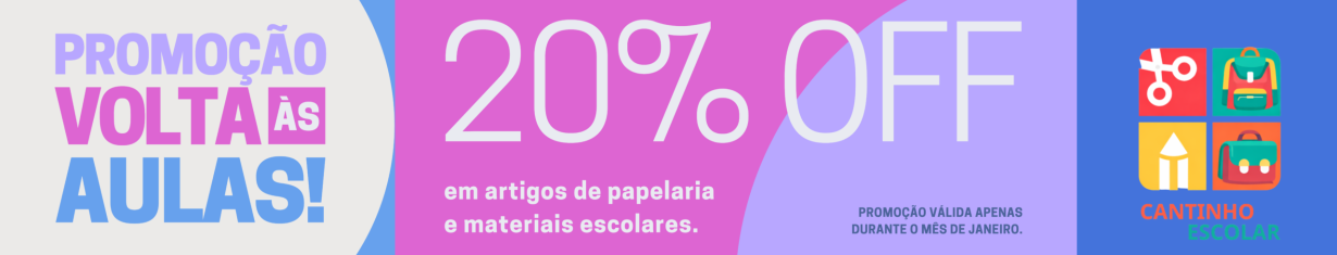 Descontos - Volta às Aulas